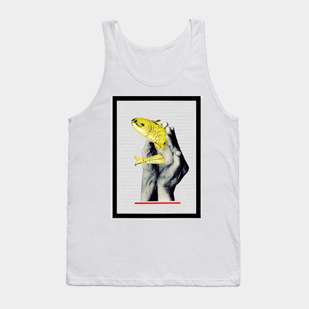 PERSONAL GOLDFISH Tank Top by gabor_paszti